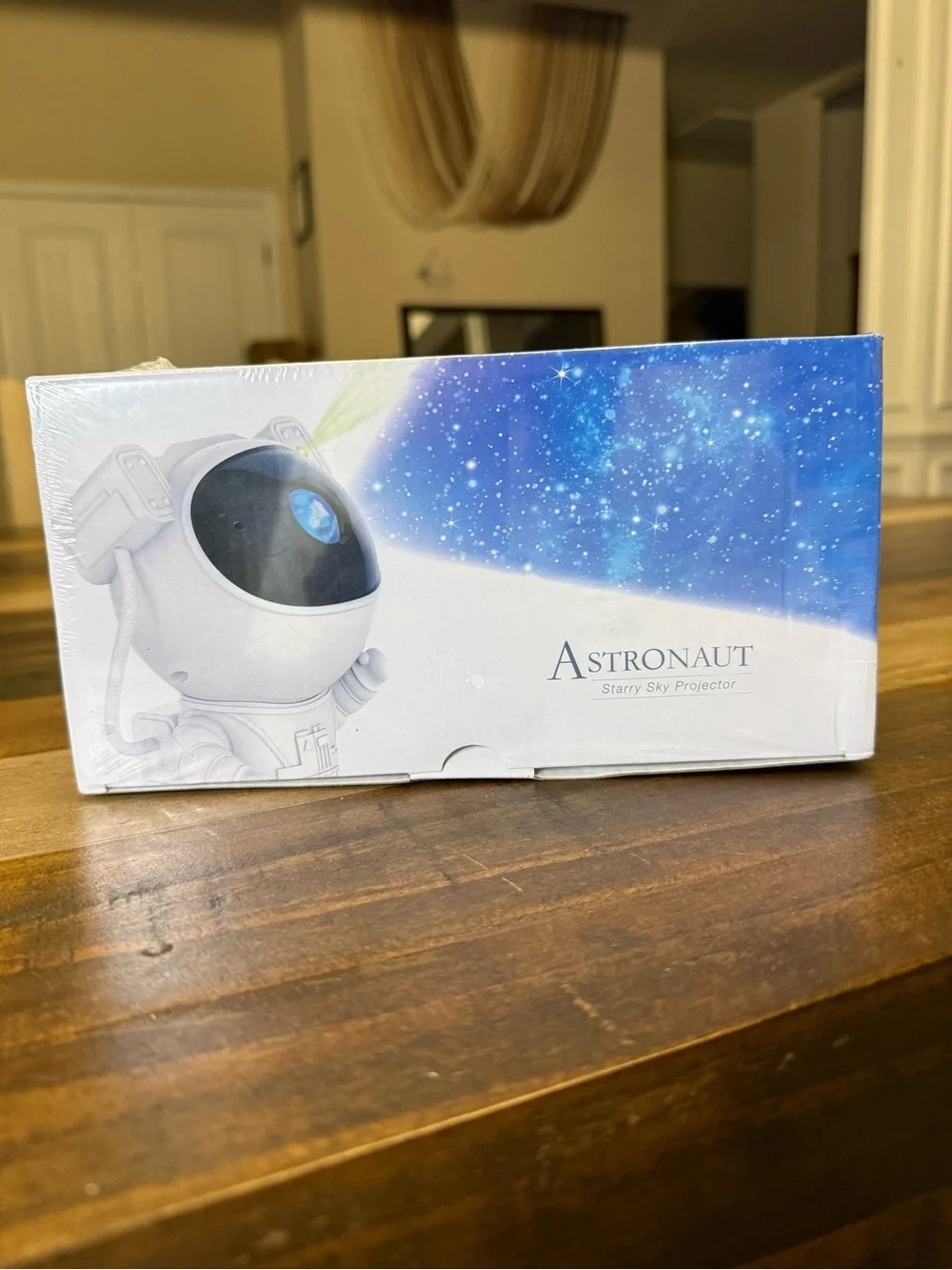 Astronaut Star Projector Night Light - White